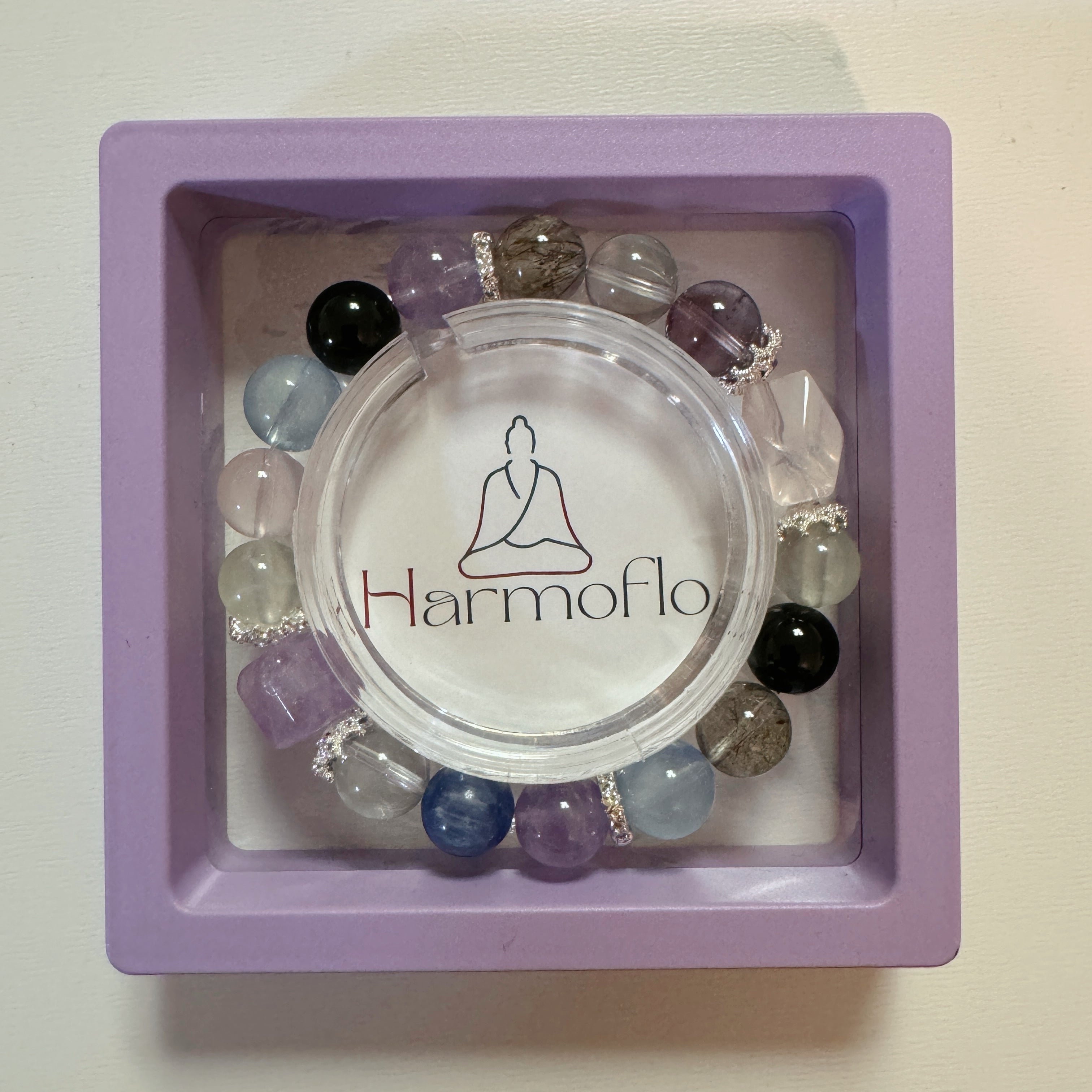 Harmoflo Attracting Love and Protection Pink Bracelet Bangle Bundle