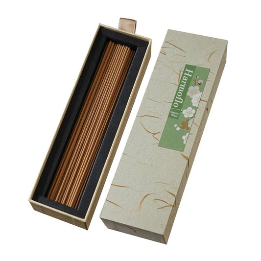 harmoflo Vnilla Incense Sticks 100 Gm Pack-100% Natural Insence Sticks -Organic Non Toxic - Charcoal Free - for Church,Aroma Therapy,Relaxation,Meditation